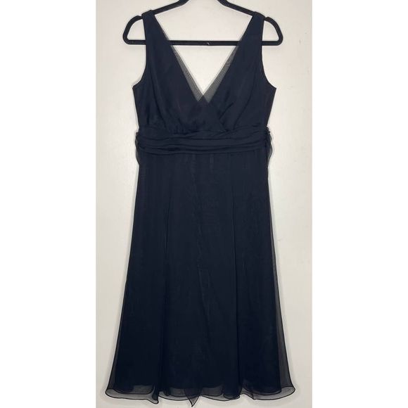 Black Swing Flowy Sleeveless WTOO Dress size 10 Style‎ number 532 - Picture 1 of 5